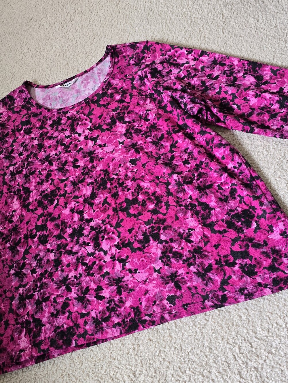 Alia Floralcore Half Sleeve Blouse Womens Size 2X Fits 3X As Well